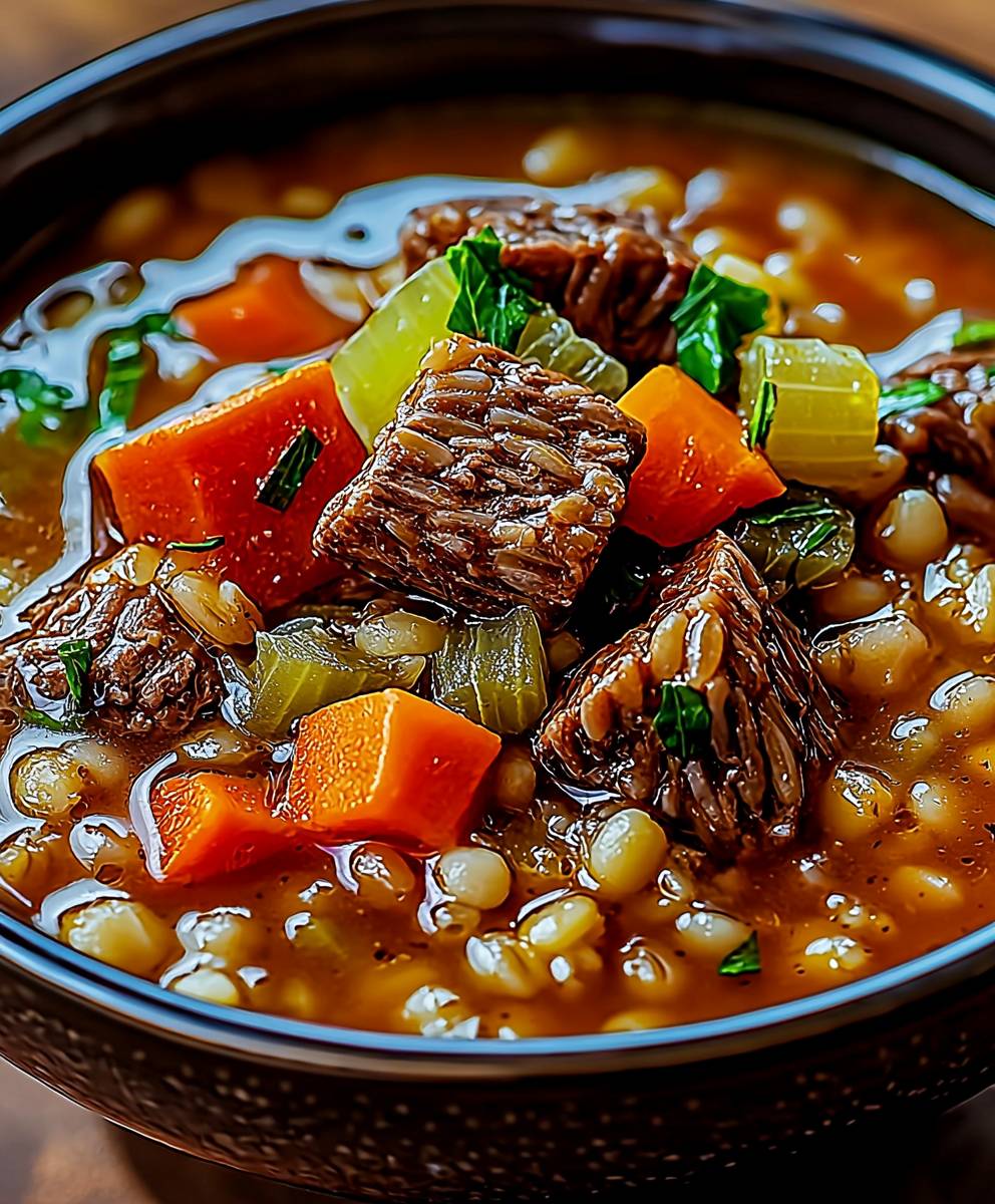 Beef Barley Soup