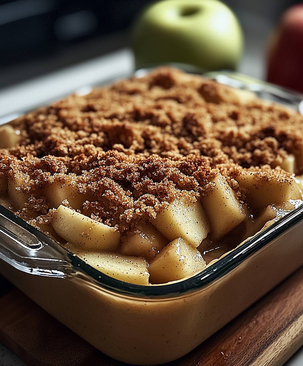 Cinnamon Apple Crisp