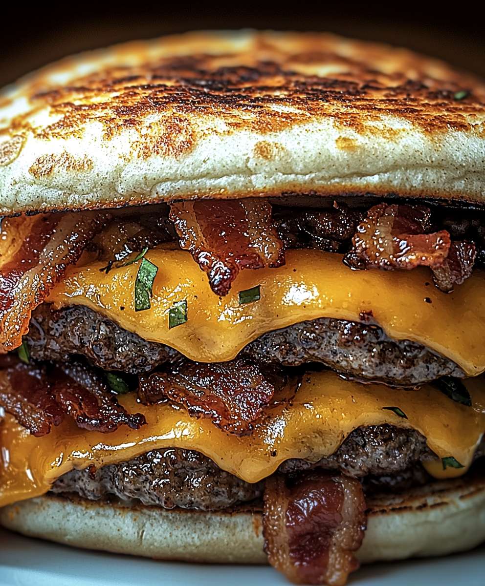Maple Bacon Cheeseburger