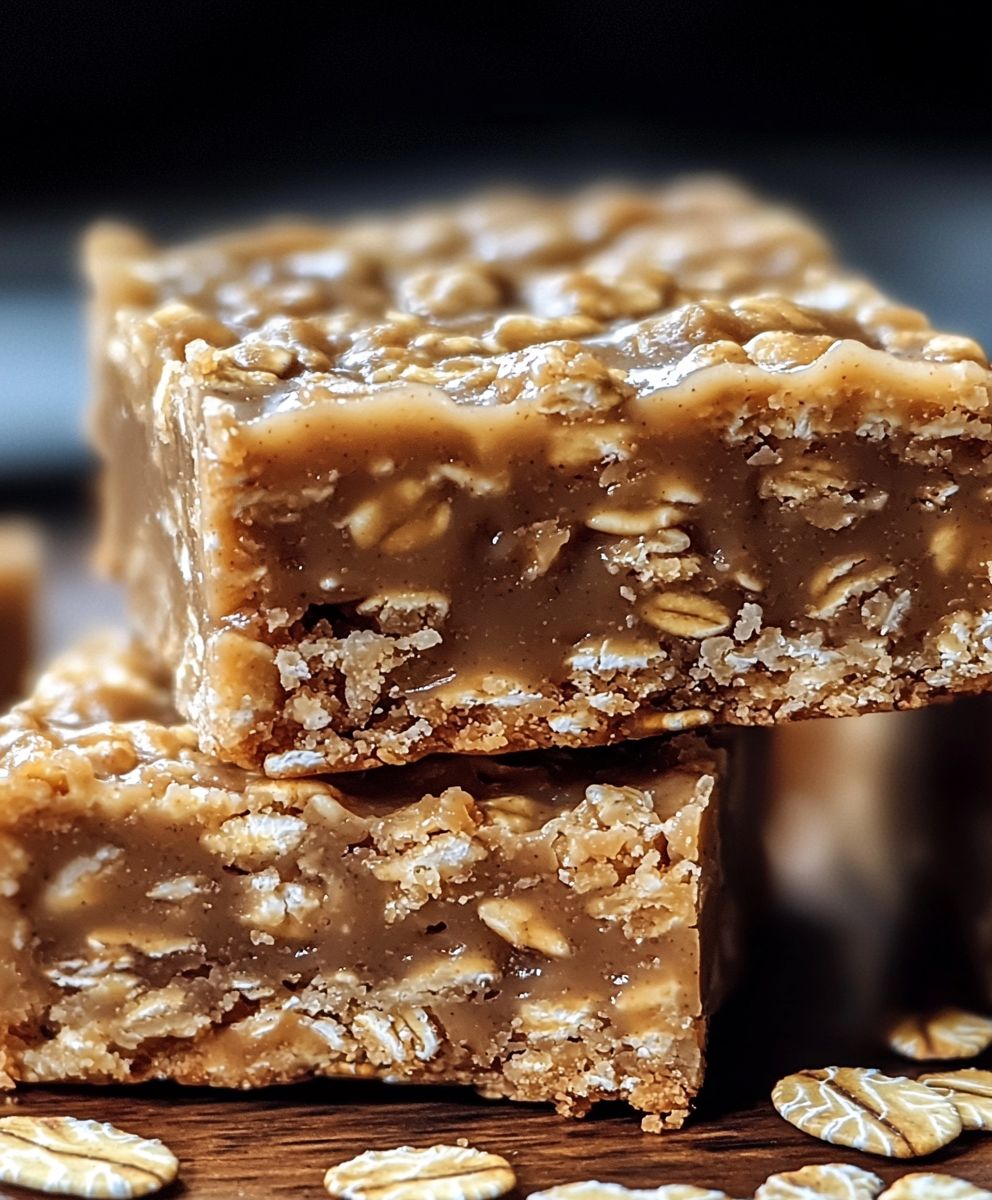 Peanut butter oatmeal bars
