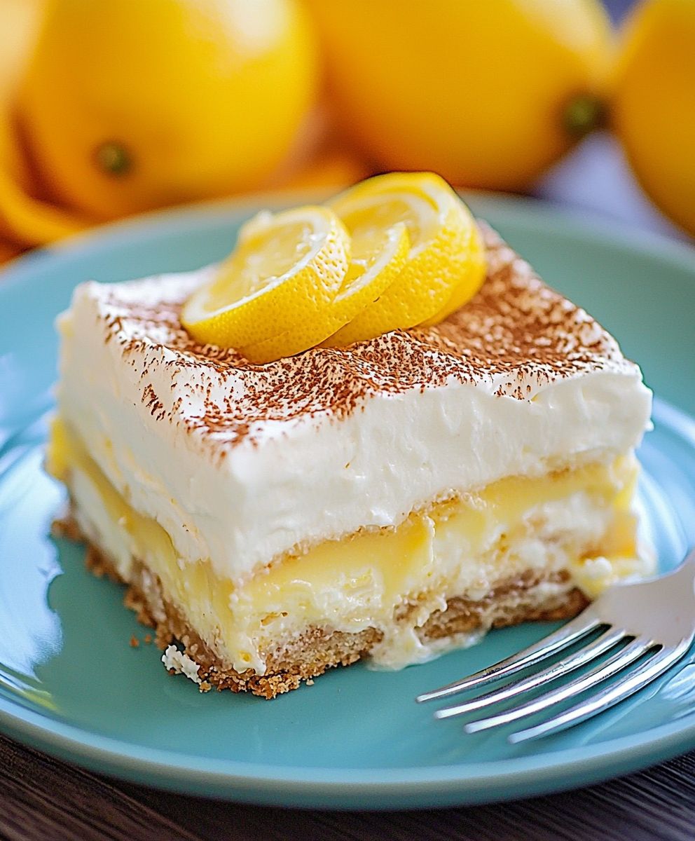 Lemon Tiramisu