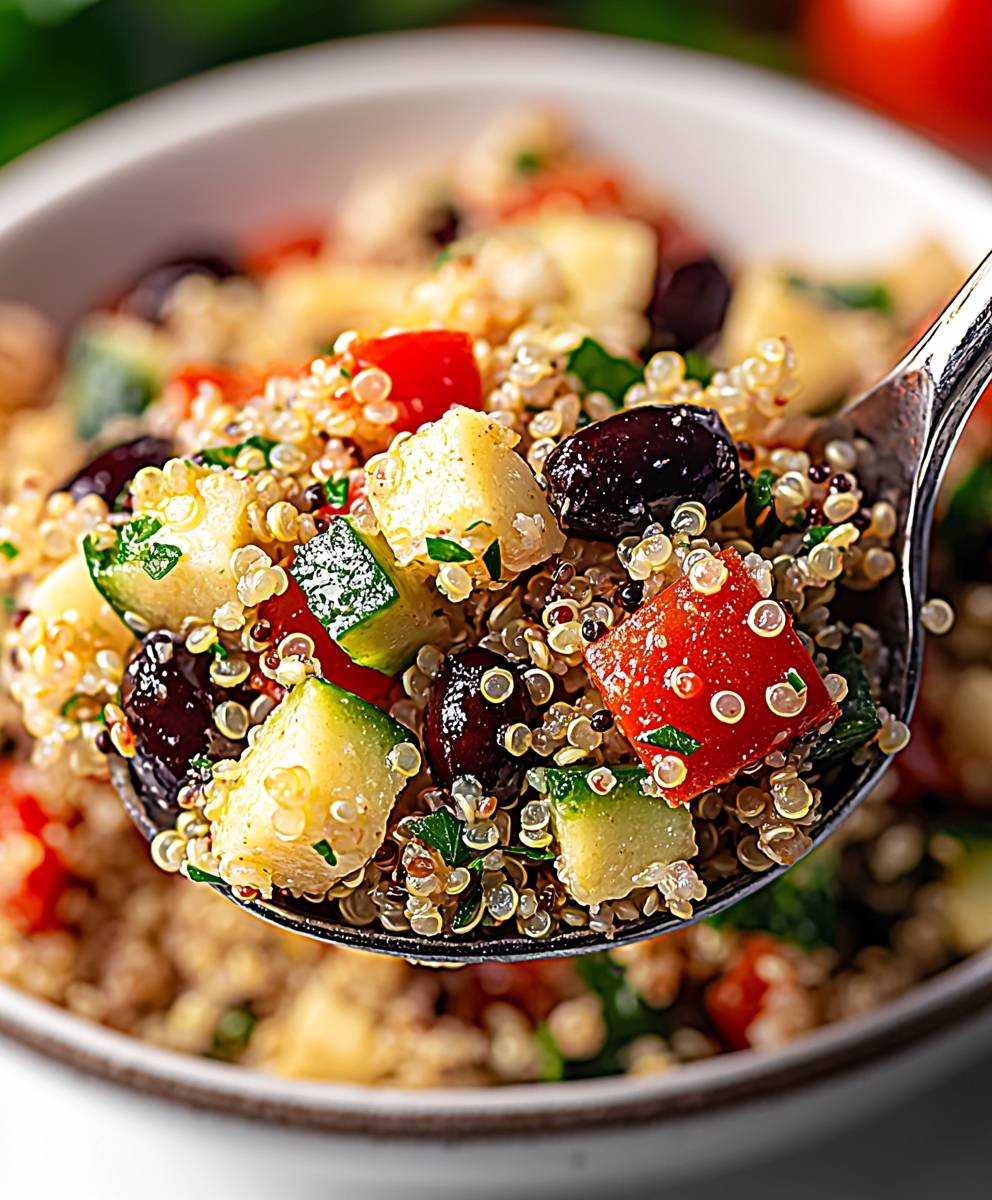 Mediterranean Quinoa Salad