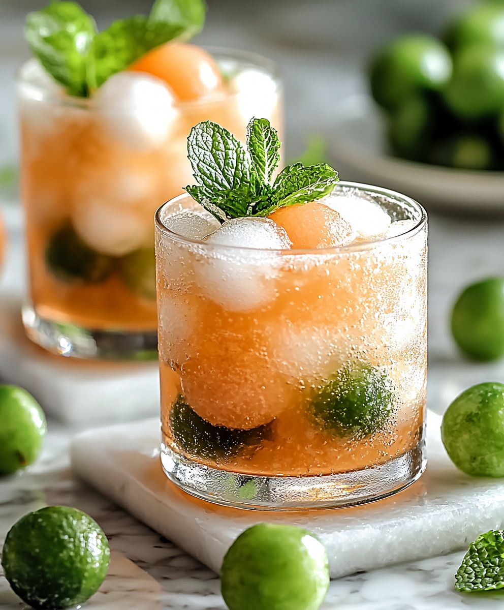 Minted Melon Fizz