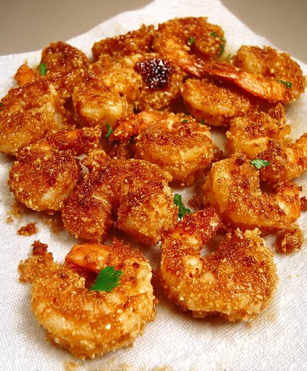 Panko fried shrimp