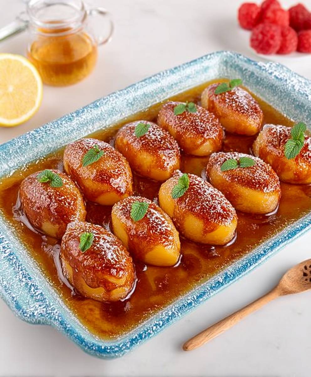 Honey Citrus Peaches