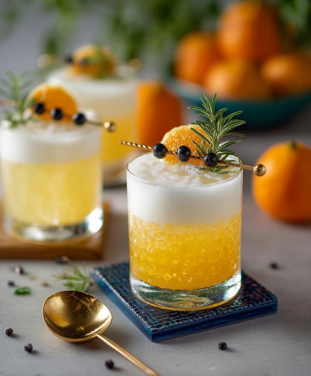 Gin Fizz Cocktail