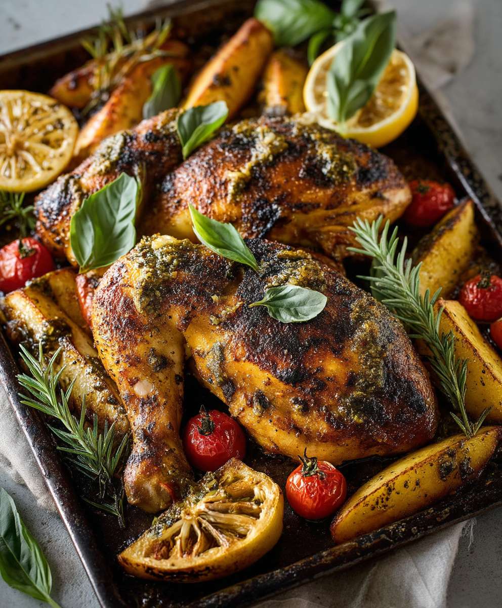 Dominican Roasted Chicken Wasakaka