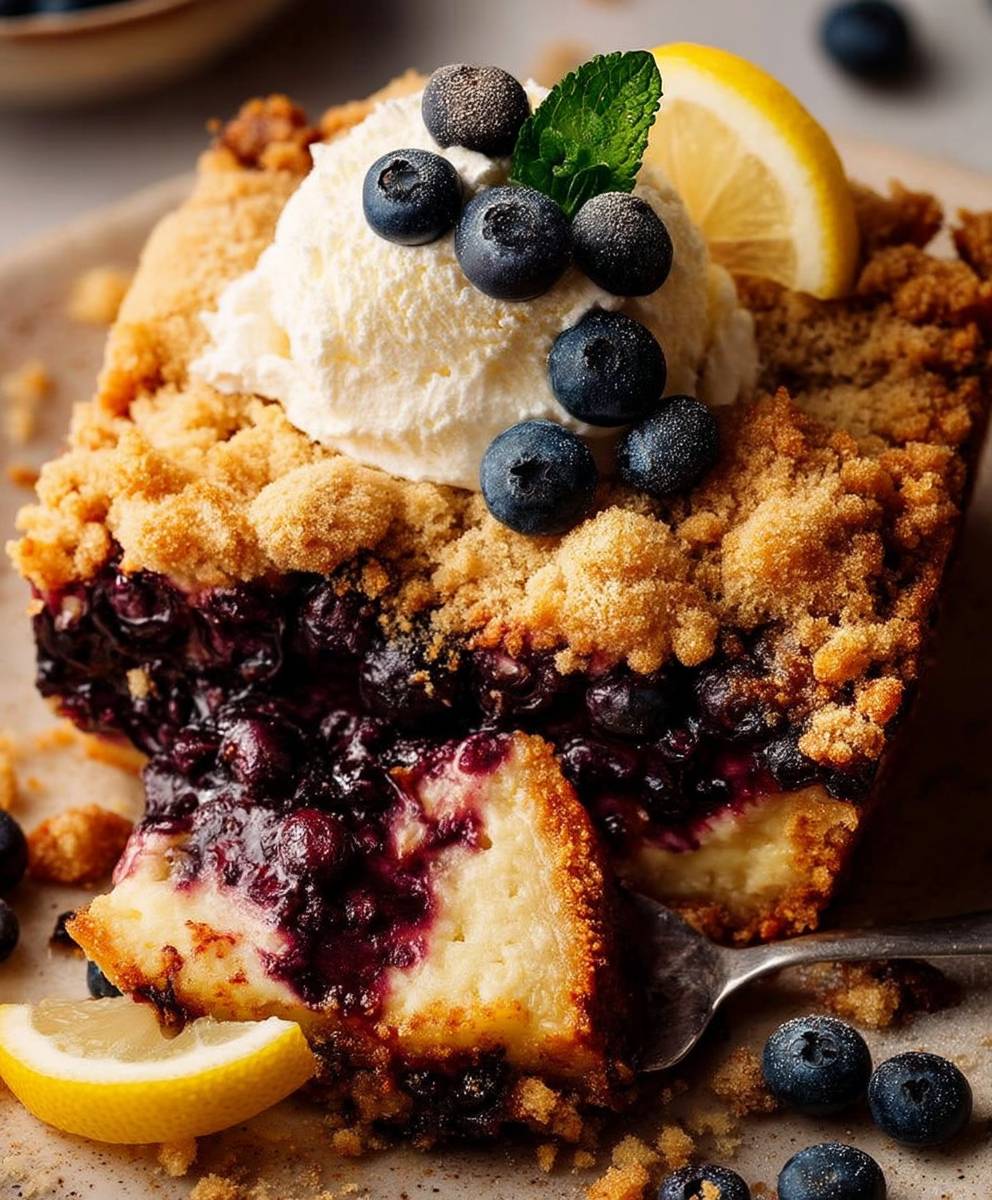 Blueberry Crumb Cake