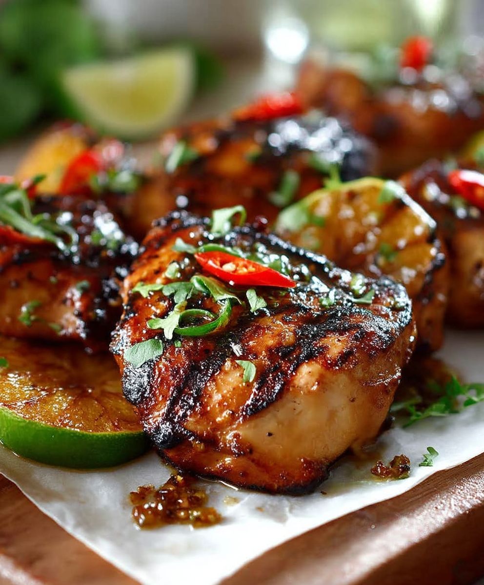 Thai grilled chicken marinade