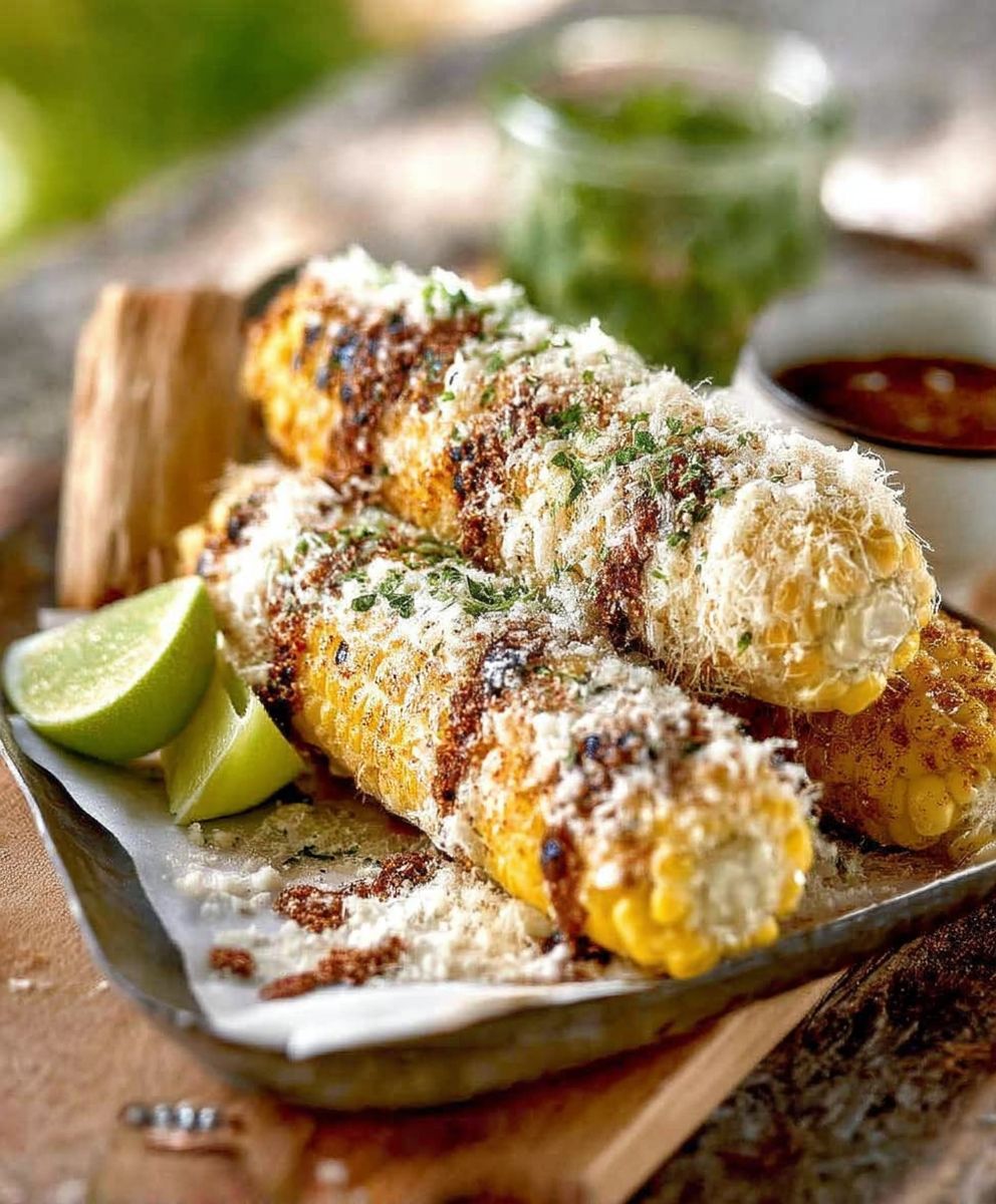 Mexican grilled corn