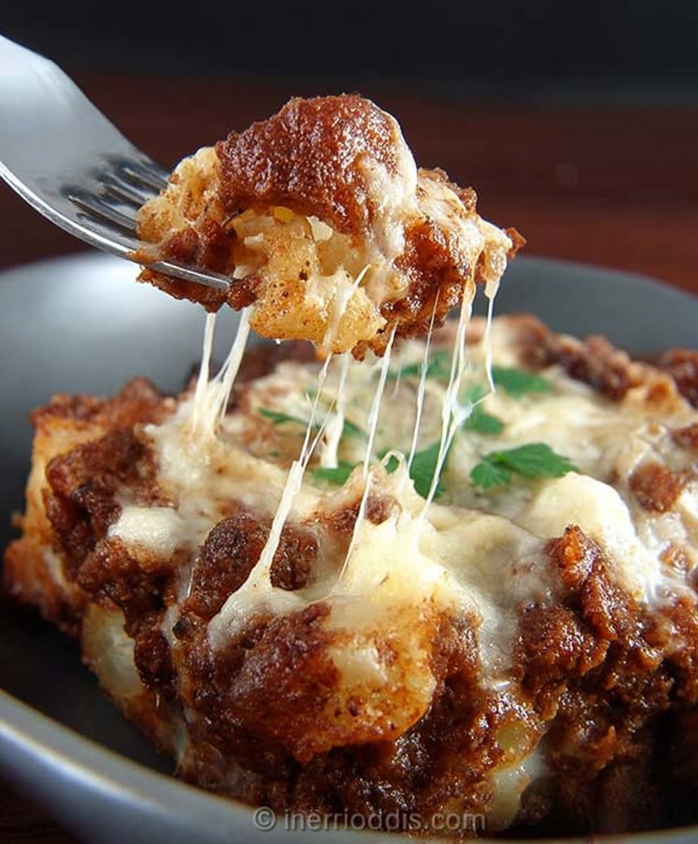 Ground Beef Cauliflower Casserole
