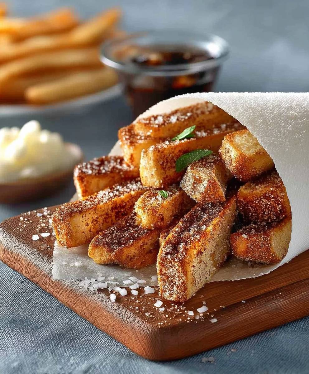 Cinnamon Sugar Bread Crust