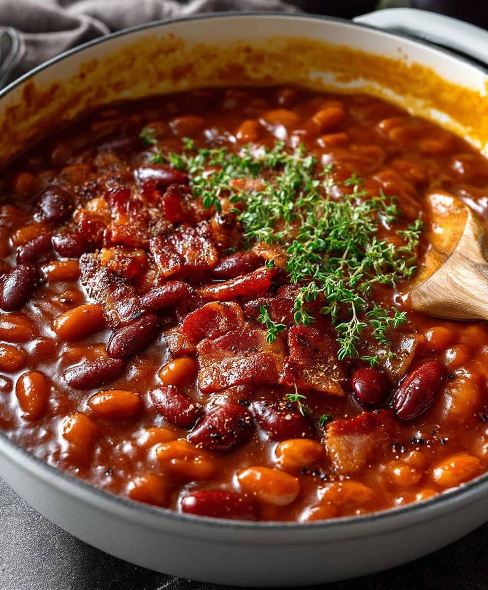 Baked Beans with Bacon