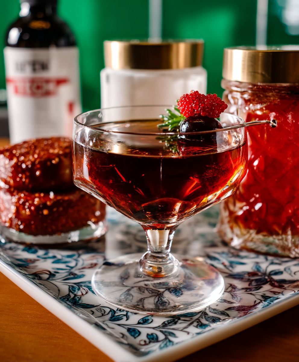 Classic Manhattan Cocktail