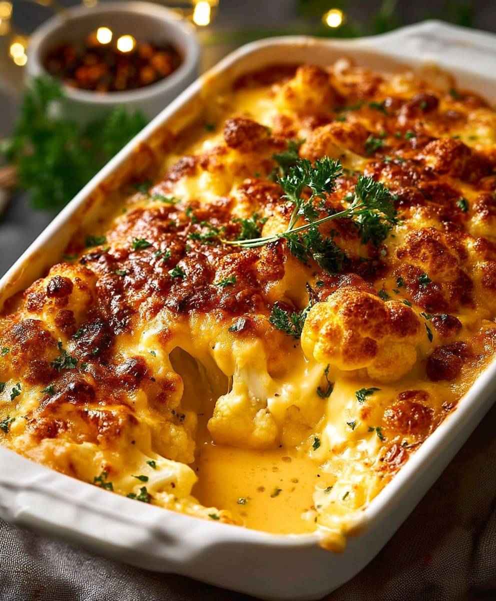 Cauliflower Cheese