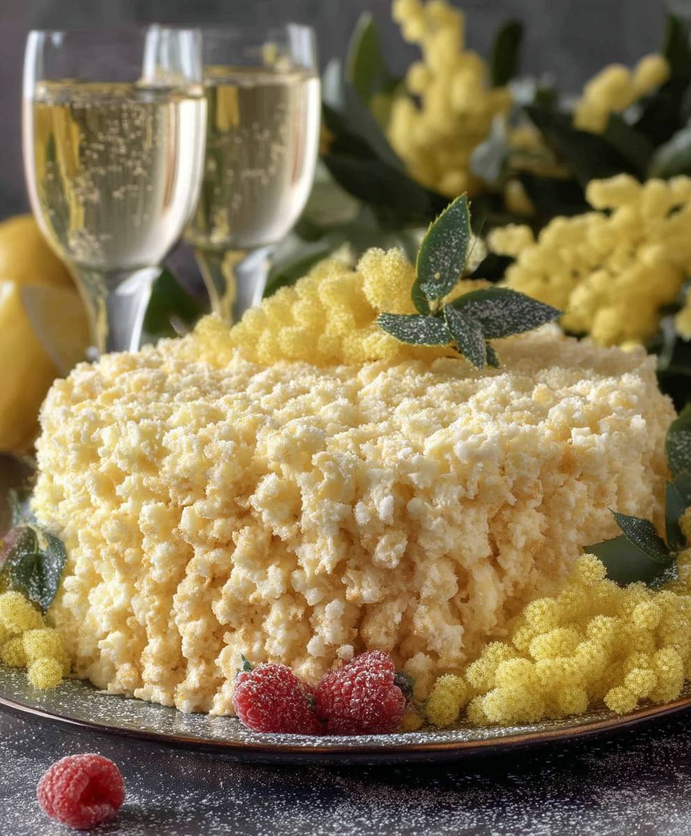 Mimosa cake