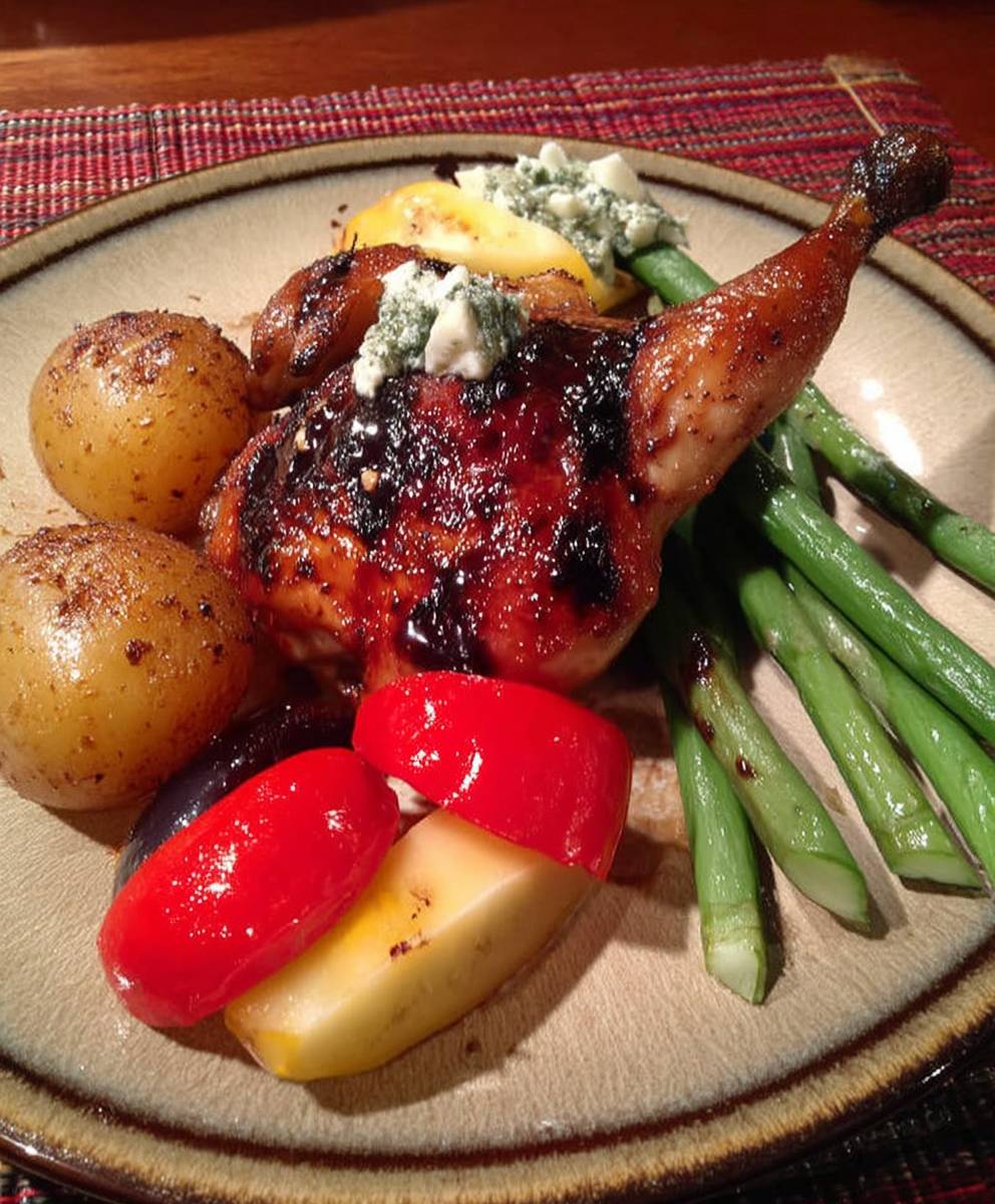 Garlic Grilled Rabbit