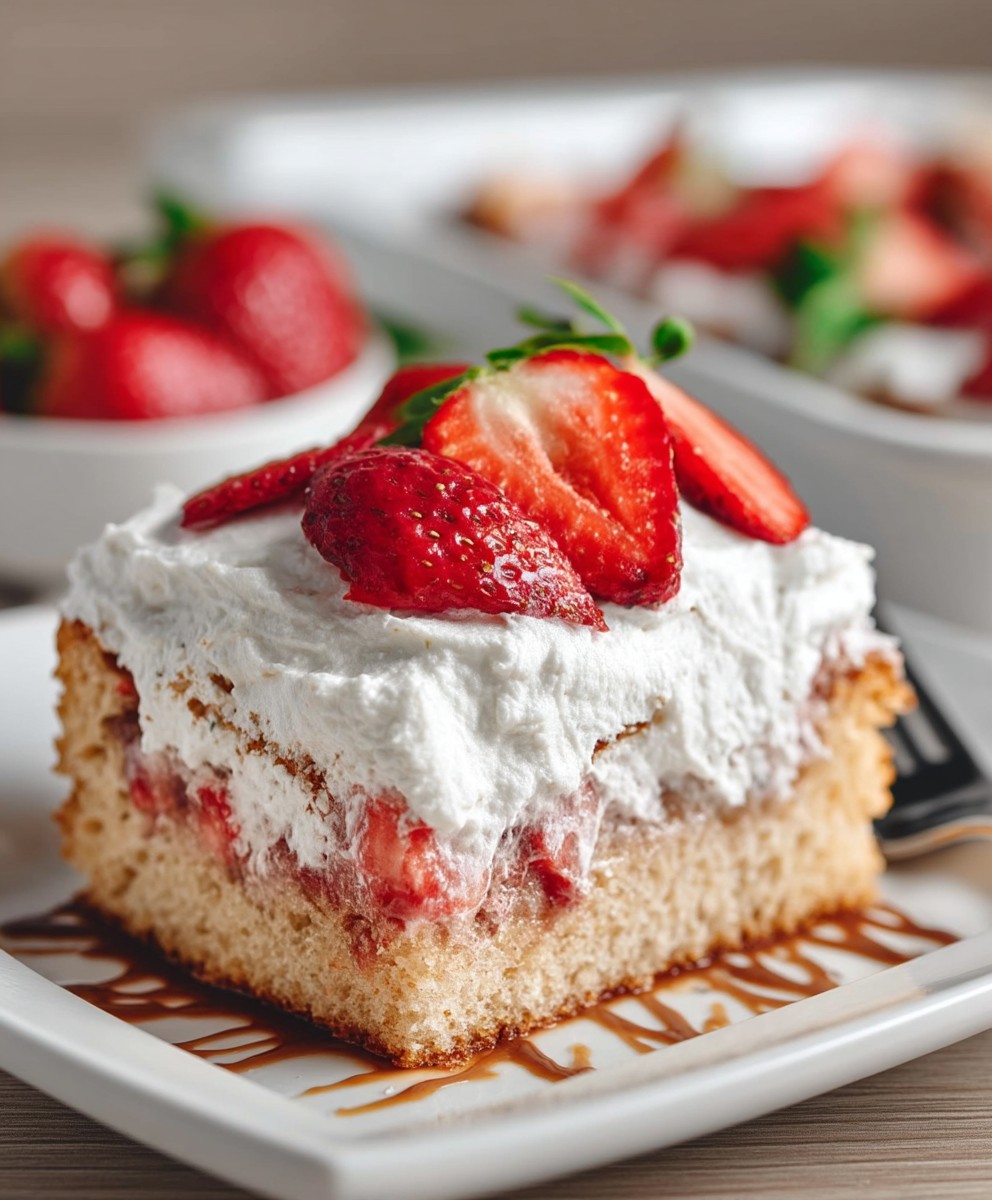Strawberry Yogurt Cake