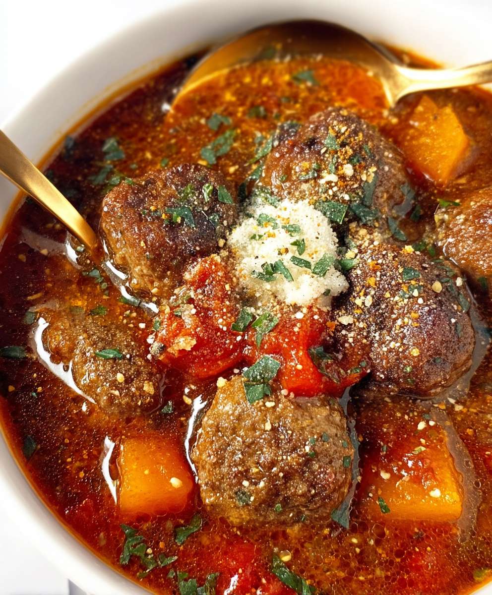 Italian Meatball Soup
