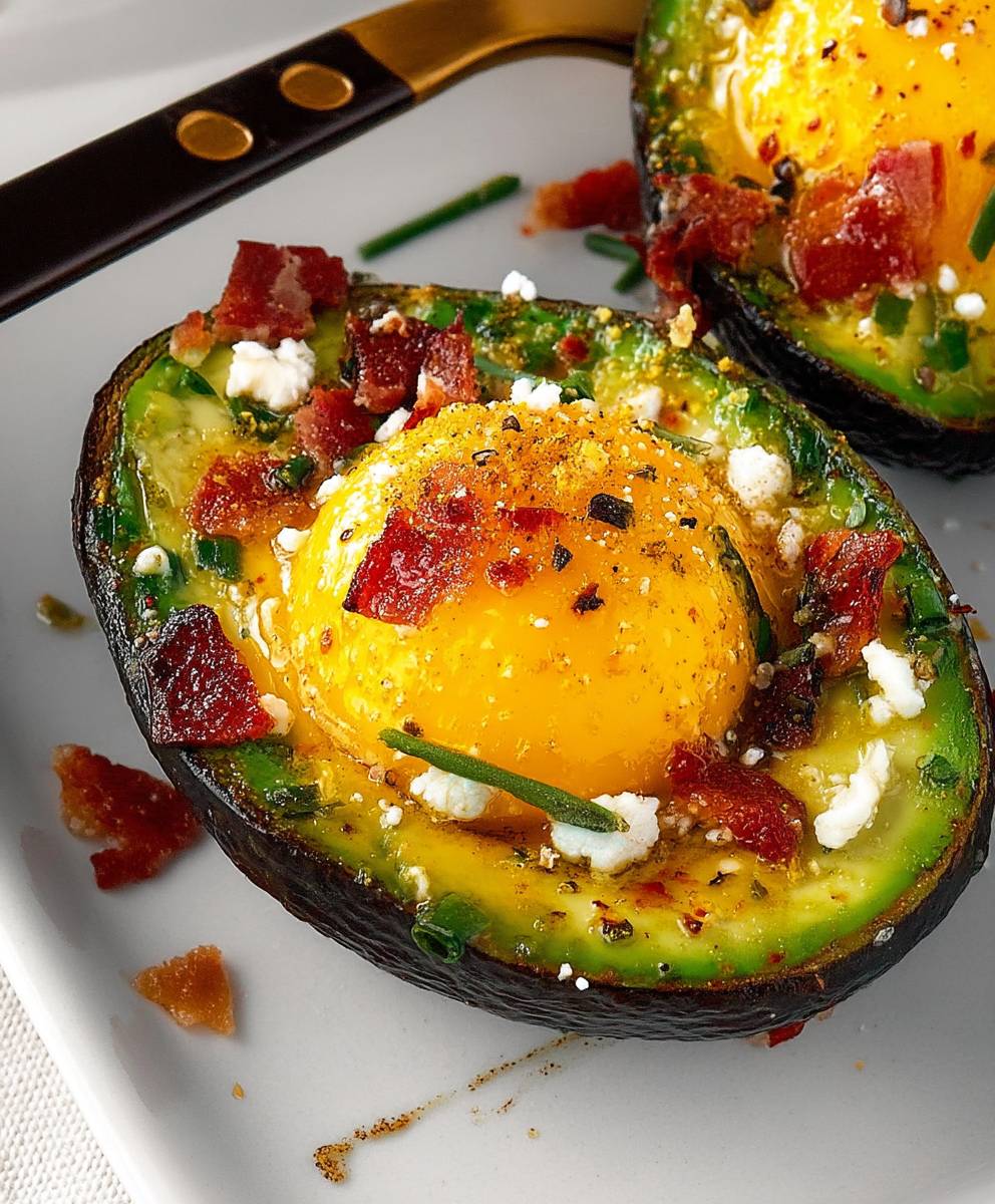 Baked Eggs Avocado