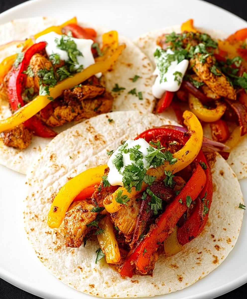 Air Fryer Chicken Fajitas