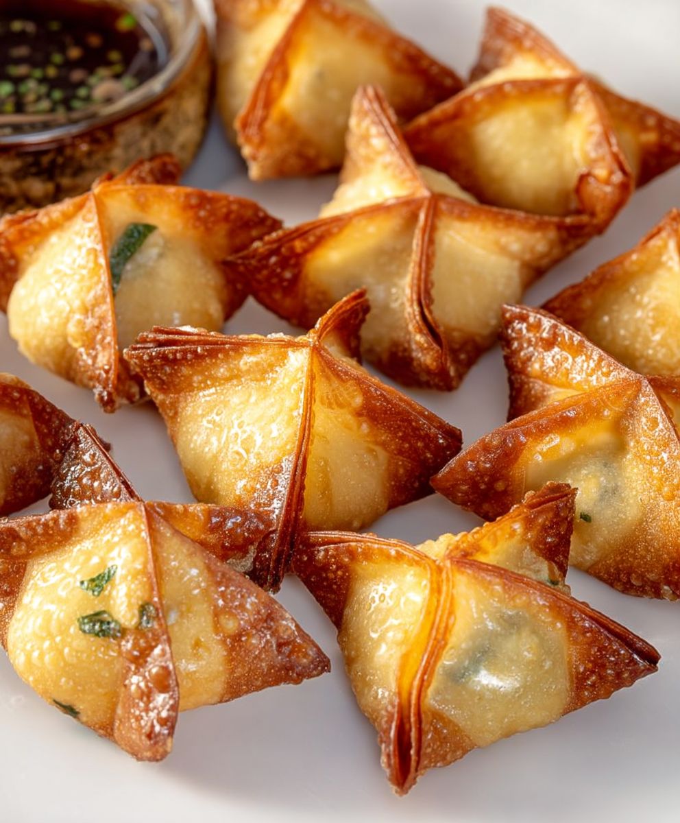 Air Fryer Crab Rangoon