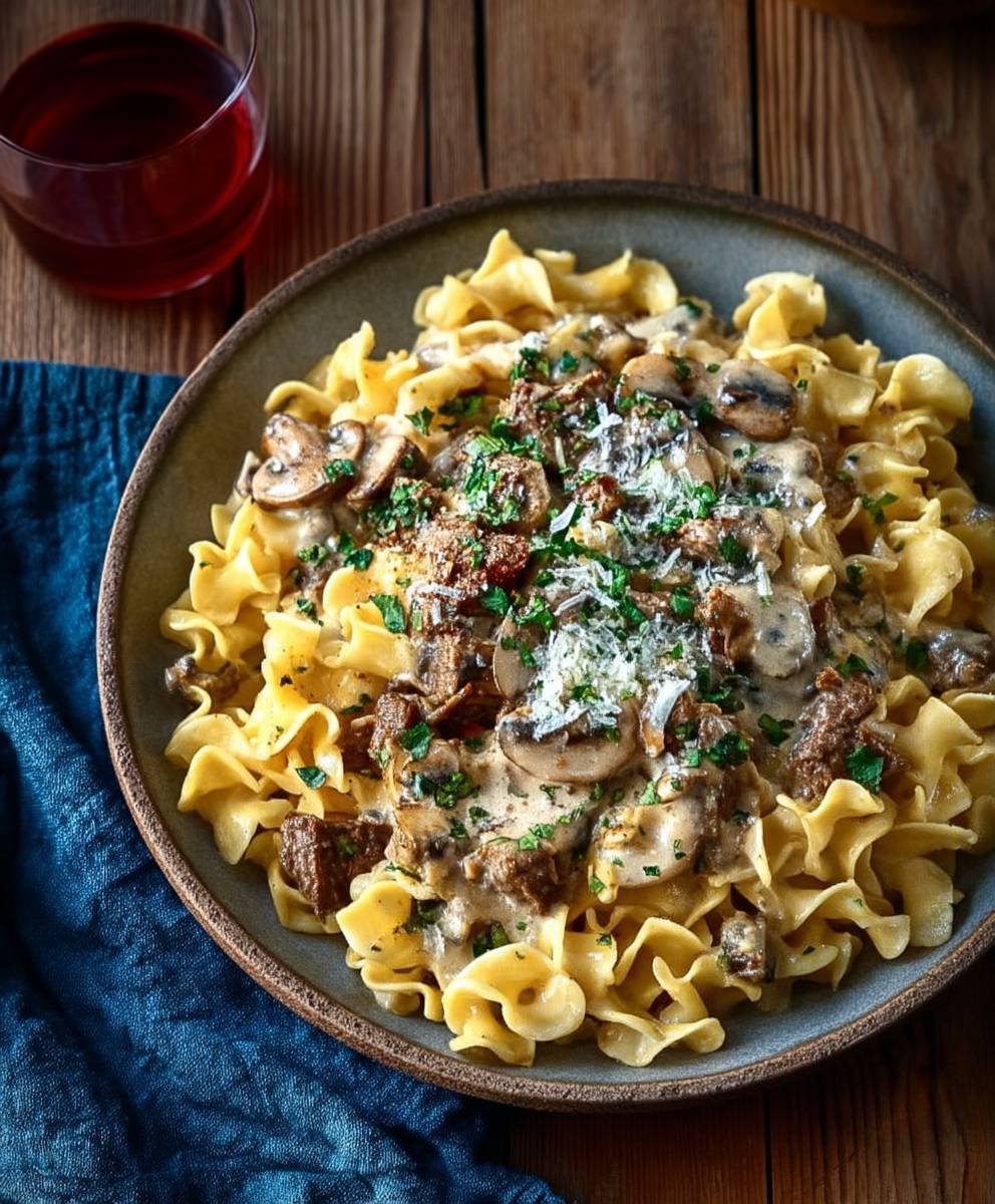 Beef Stroganoff Instant Pot