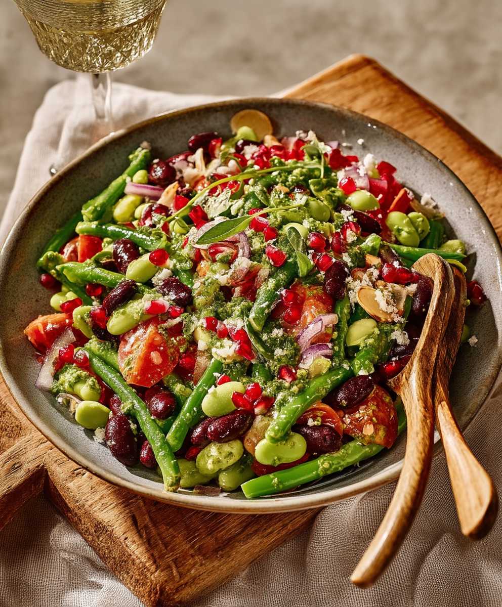 Healthy bean salad