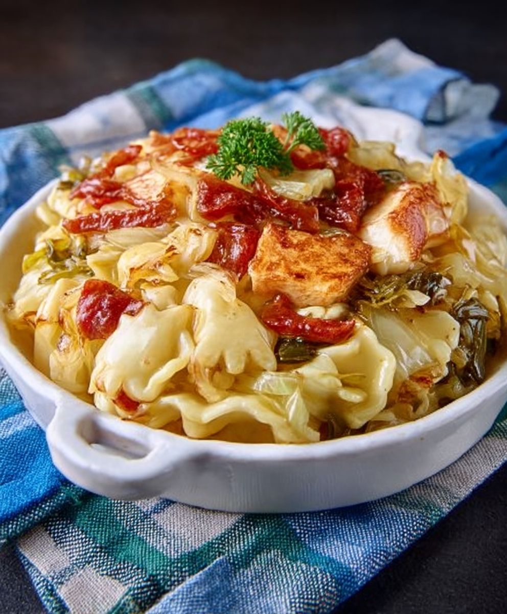 Halushki comfort food