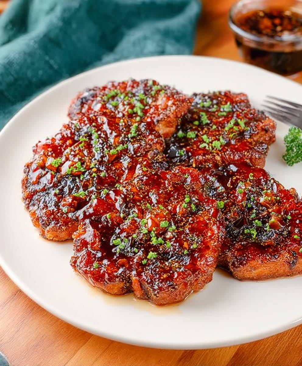 Honey Garlic Pork Chops