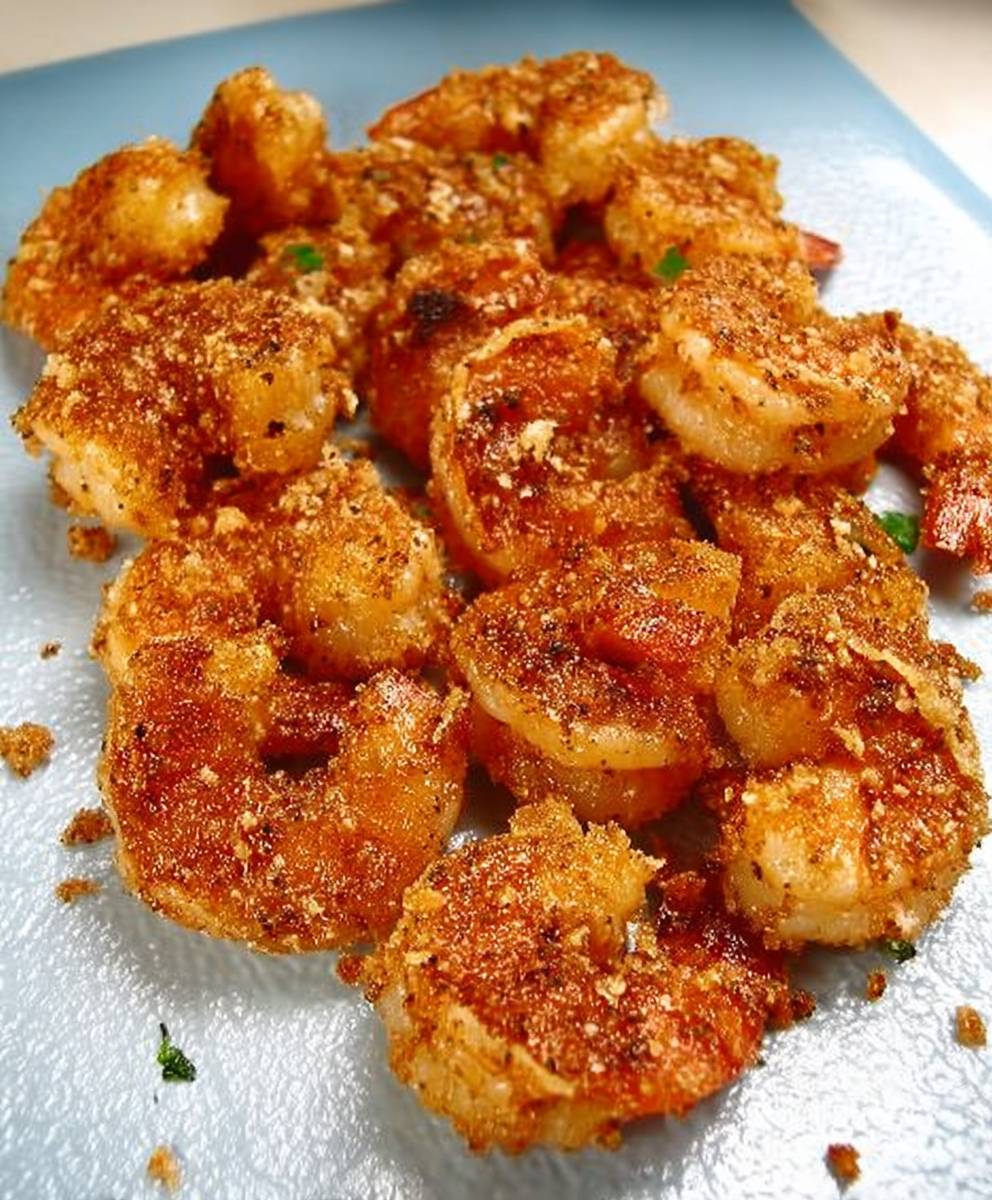 Panko fried shrimp
