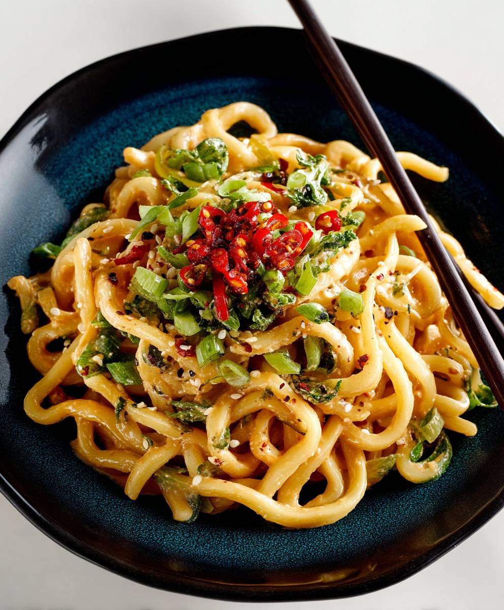 Peanut noodles