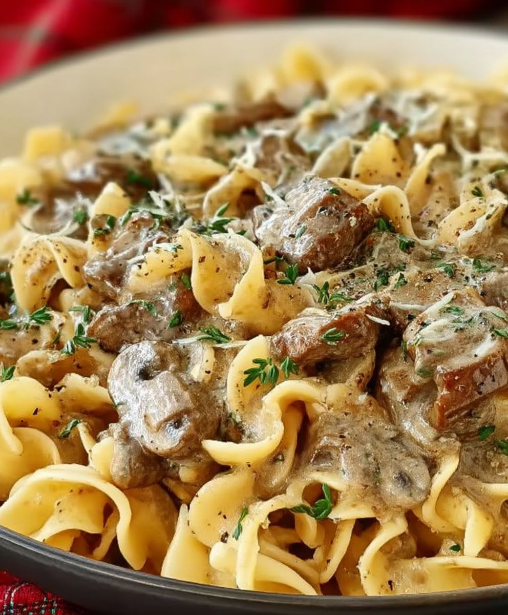 Beef Stroganoff