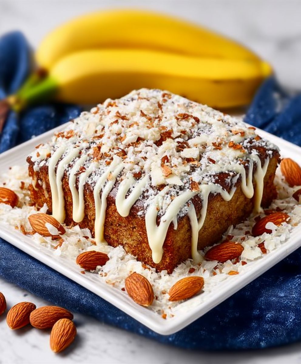 Almond Banana Cake