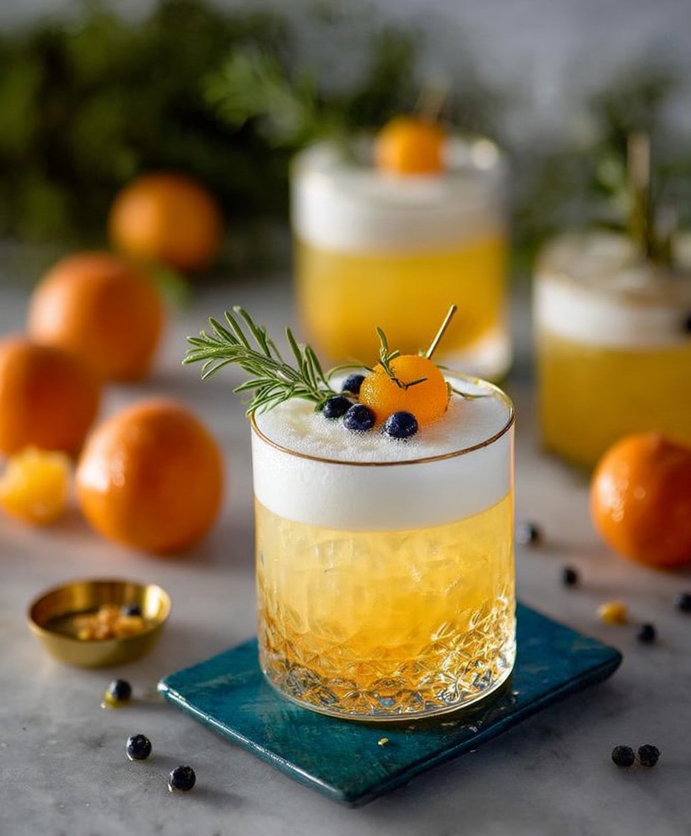 Gin Fizz Cocktail