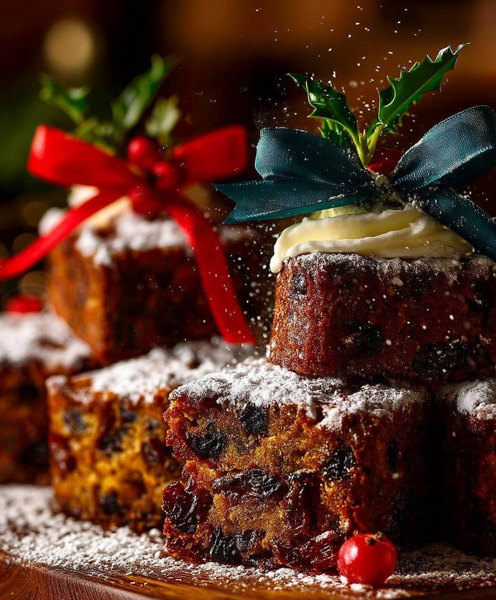 Mini Christmas Cakes