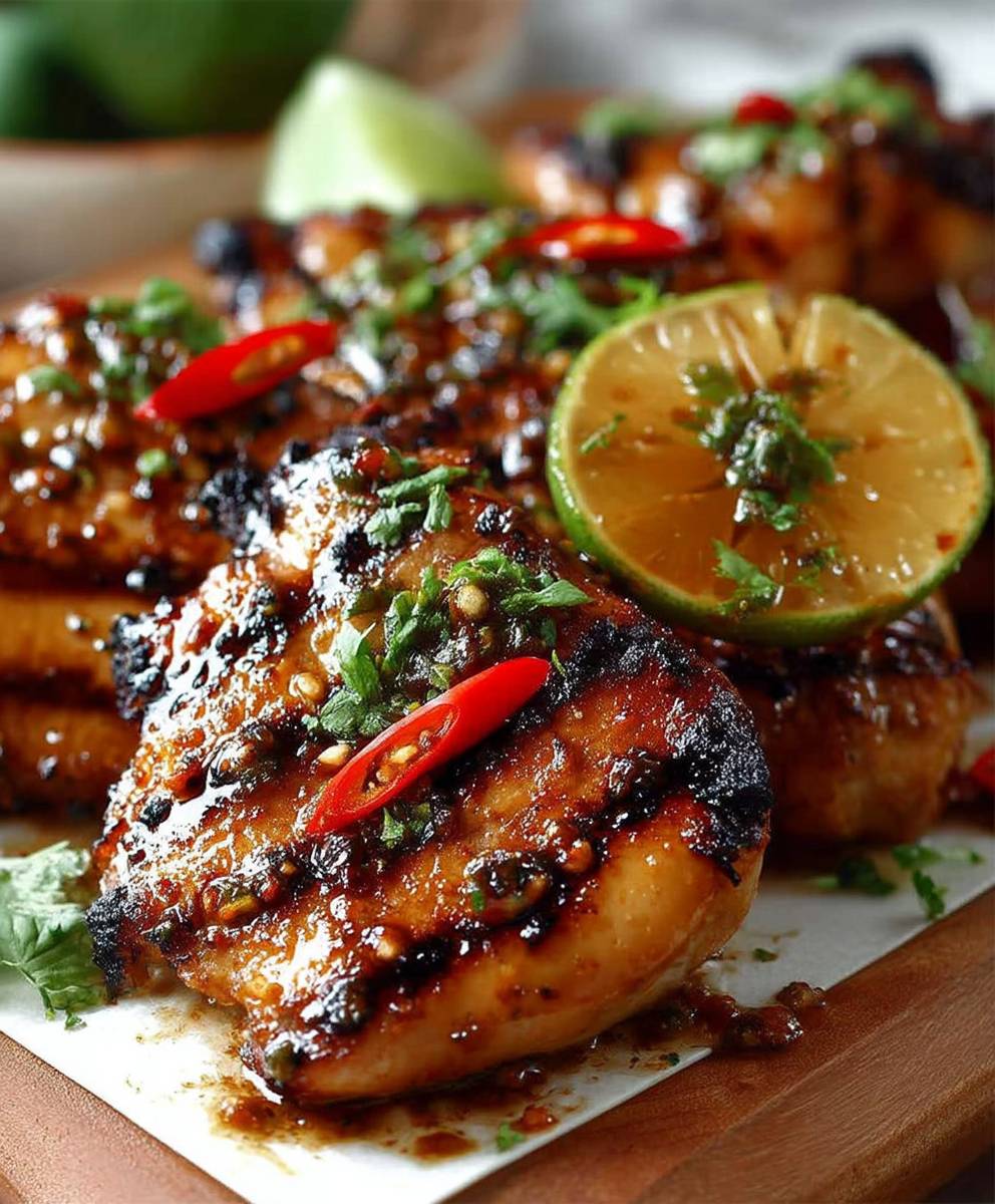 Thai grilled chicken marinade