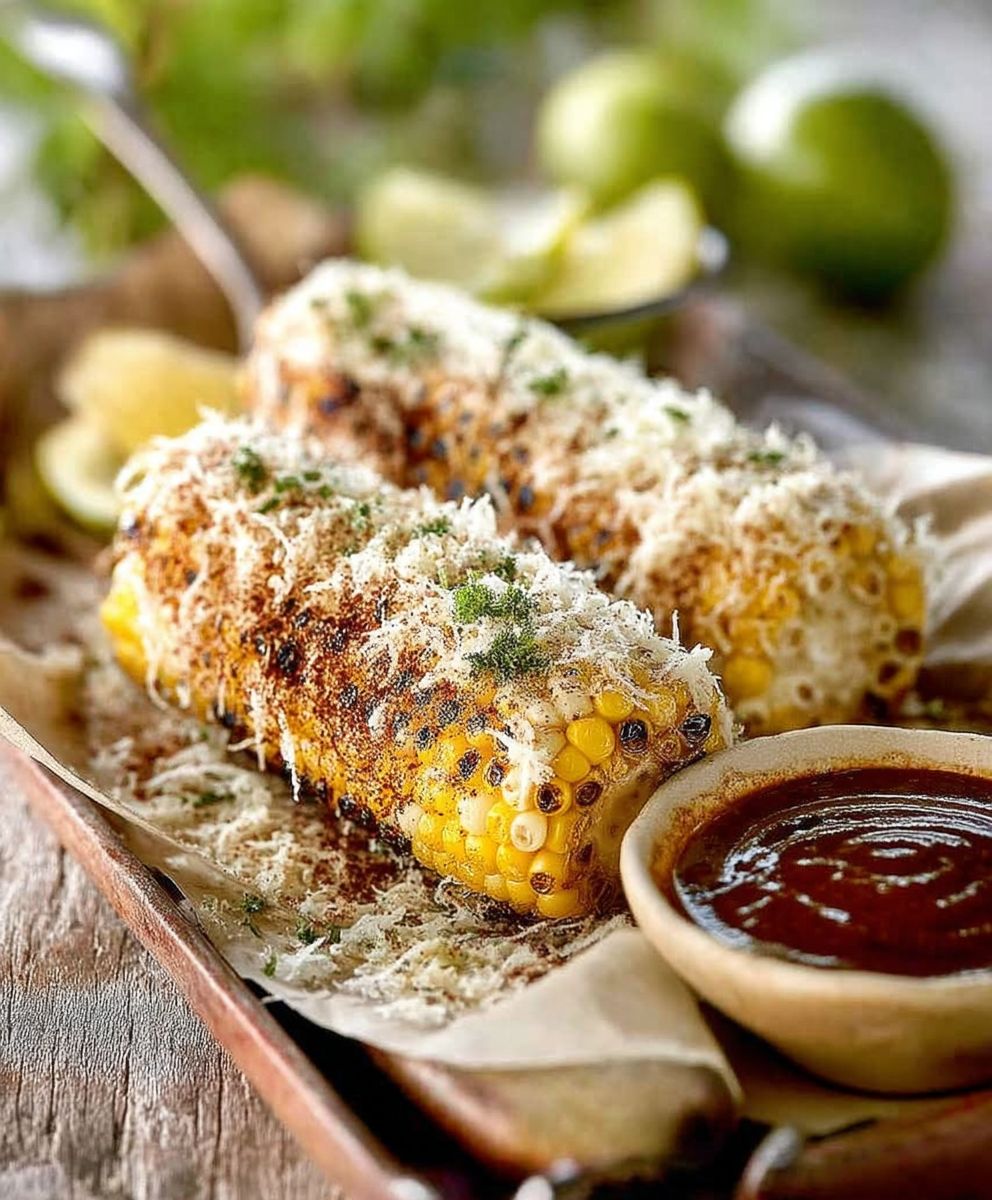 Mexican grilled corn