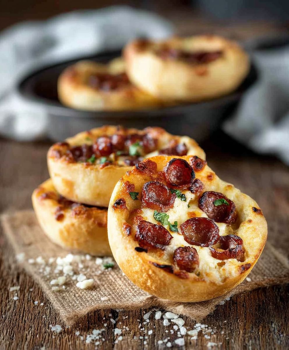 Garlic Bread Mini Pizza