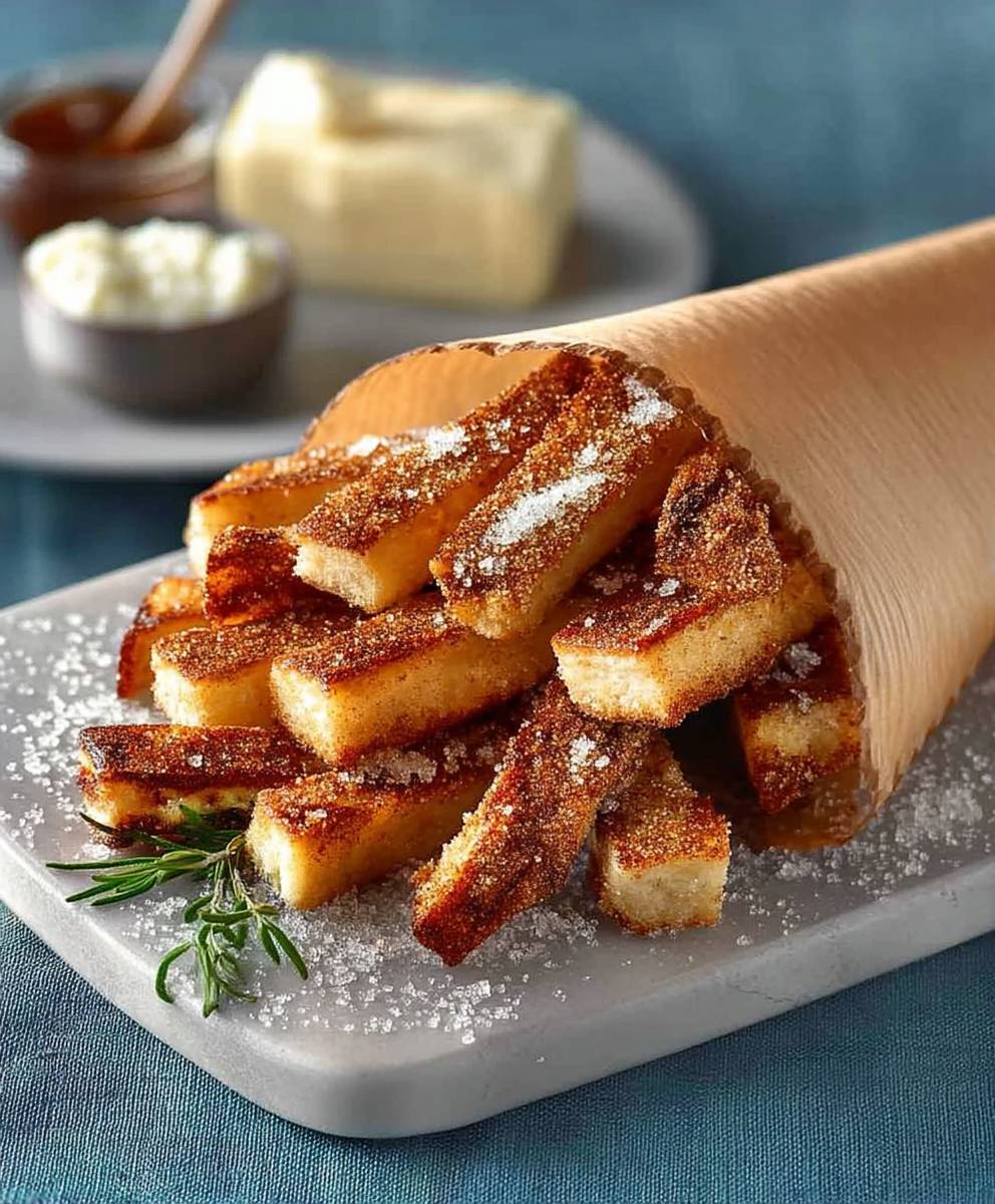 Cinnamon Sugar Bread Crust