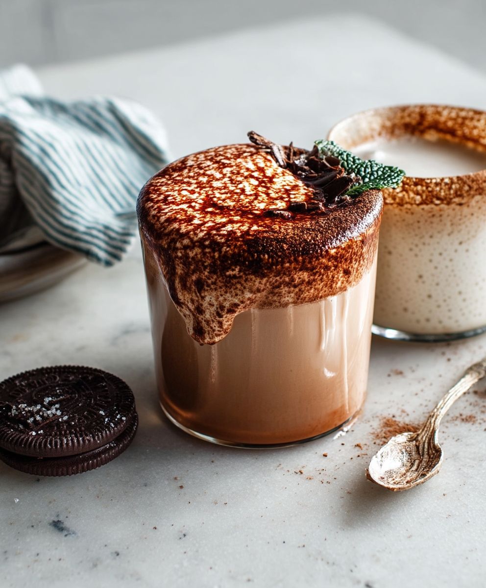 Whipped hot chocolate