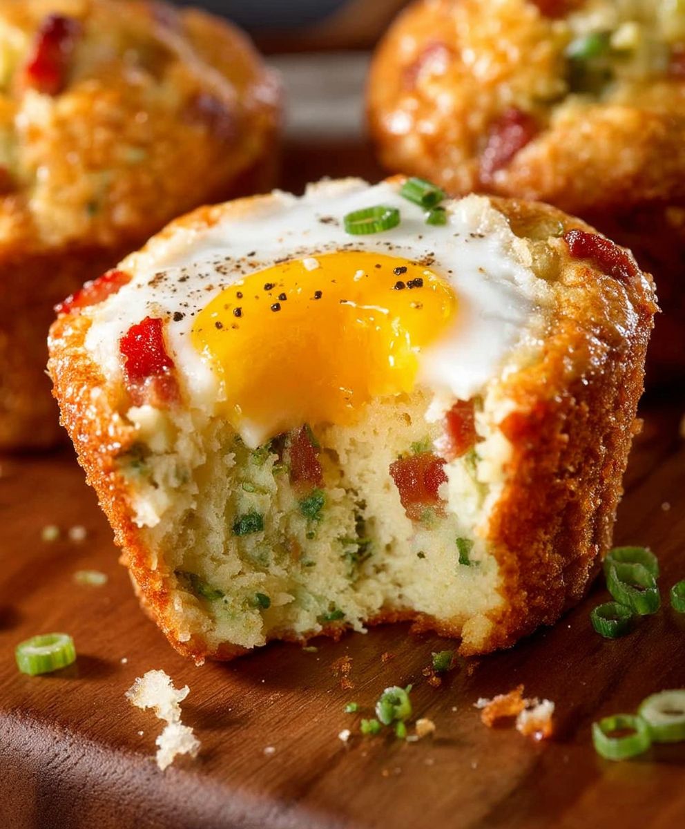 Bacon egg breakfast muffins