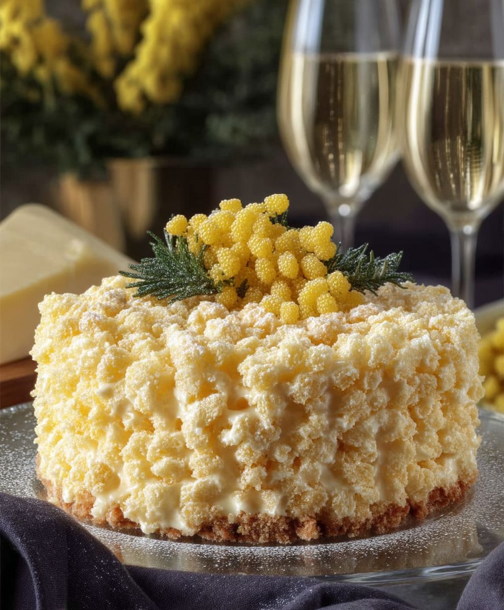 Mimosa cake