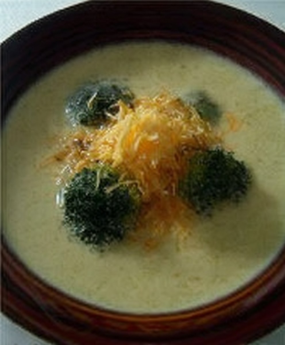Broccoli cheese soup