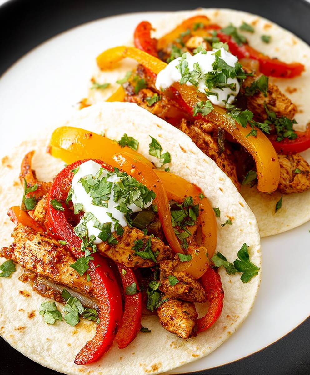 Air Fryer Chicken Fajitas