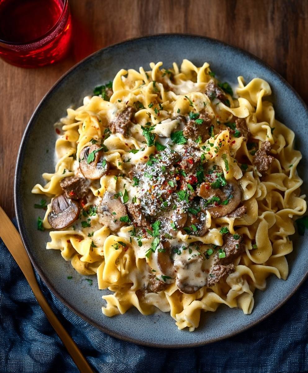 Beef Stroganoff Instant Pot
