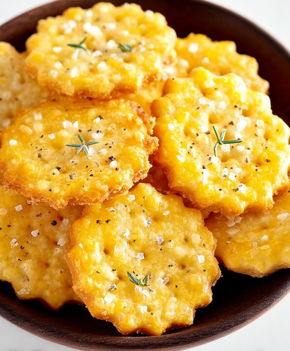 Homemade Ritz Crackers