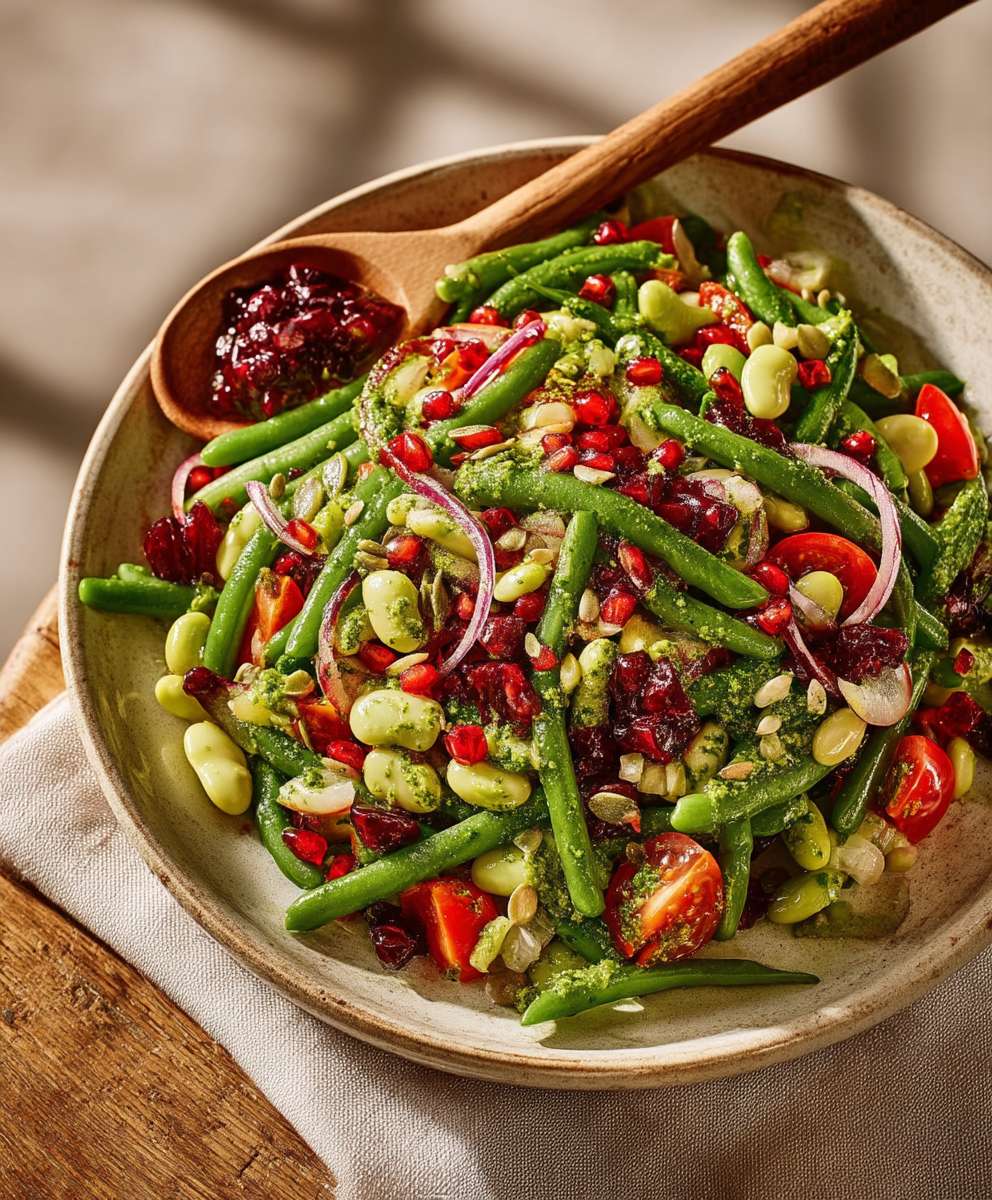 Healthy bean salad