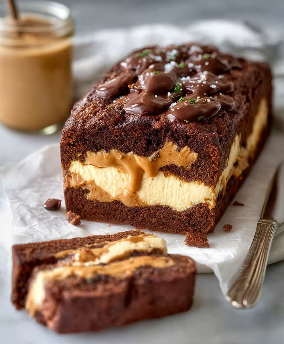 Peanut Butter Chocolate Loaf