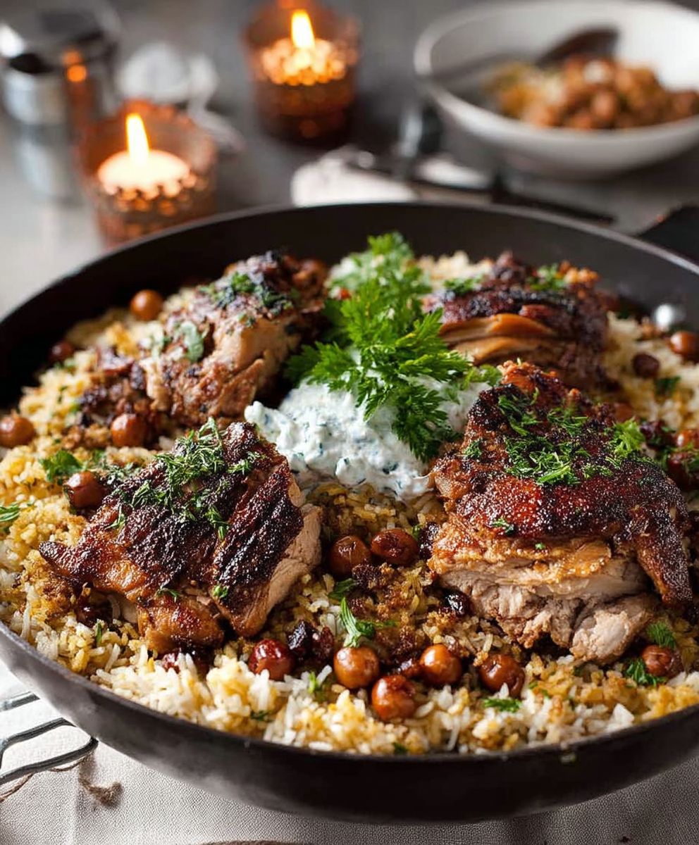 Chicken Shawarma and Rice